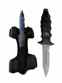 Apollo® Apollo Ocean Design SQR HRC50 Titanium Dive Knife