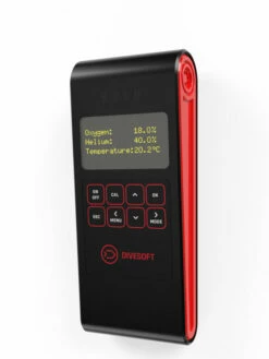 Divesoft Analyser He/O2 Solo -Online Dive Gear Sales Shop Divesoft Solo Analyser Right