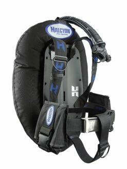 Halcyon Adventure Carbon Fibre Backplate Wing System -Online Dive Gear Sales Shop Halcyon Adventure Carbon Fibre Backplate Wing System Other Side