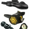 Hollis DC7 (DIN OR YOKE) / 500SE / LX150 Octopus & Free Termo Gauge -Online Dive Gear Sales Shop Hollis DC7 500SE LX100 Octopus Yoke