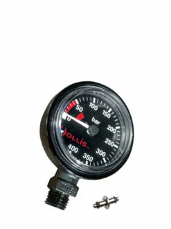 Hollis Low Profile Brass Mini Gauge