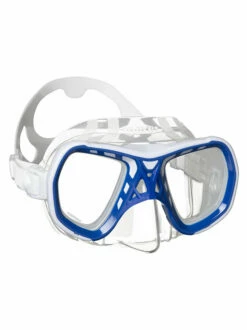 Mares Spyder Mask -Online Dive Gear Sales Shop Mares Spyder Mask Clear Blue White