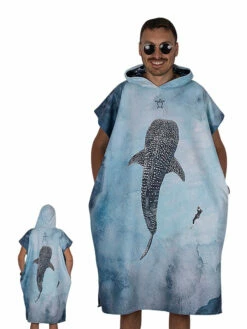 Ocean Armour Whale Shark Poncho -Online Dive Gear Sales Shop Ocean Armour Whale Shark Poncho