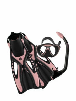 Ocean Pro Bondi Kids Travel Set -Online Dive Gear Sales Shop OceanProBondiKidsTravelSetPink