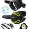 Oceanic Regulator Set: Delta 5 / EDX (DIN Or Yoke) / Alpha 8 Octopus & Free Termo Gauge 2 Oceanic Regulator Set: Delta 5 / EDX (DIN Or Yoke) / Alpha 8 Octopus & Free Termo Gauge -Online Dive Gear Sales Shop Oceanic Delta 5 Black EDX Alpha 8 Occy Regulator Set DIN