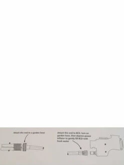 Reefline BC Inflator Wash Through Hose -Online Dive Gear Sales Shop Reefline BC Inflator Wash Through Hose Instructions