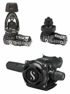 Scubapro MK25 Evo / A700 Carbon Black Tech
