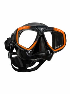 Scubapro Zoom Evo Dive Mask -Online Dive Gear Sales Shop Scubaproo Zoom Evo Black Orange