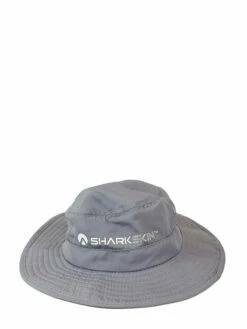 Sharkskin Wide Brim Bucket Hat