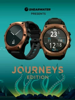 Shearwater Teric Dive Computer -Online Dive Gear Sales Shop Shearwater Teric Journeys Edition Poster