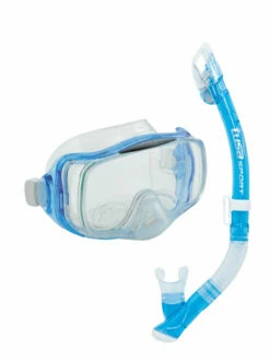 TUSA Sport Imprex 3D Dry Snorkeling Set -Online Dive Gear Sales Shop TUSA Imprex 3D Dry Adult Combo Snorkeling Set Blue