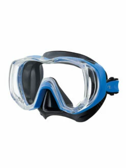 TUSA Freedom Tri-Quest Dive Mask -Online Dive Gear Sales Shop TUSA Tabata Freedom Tri Quest Dive Mask M 3001 Black Fishtail Blue BK FB